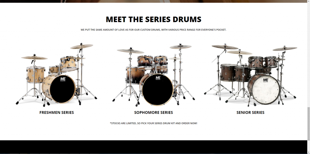 Series drums introduction.