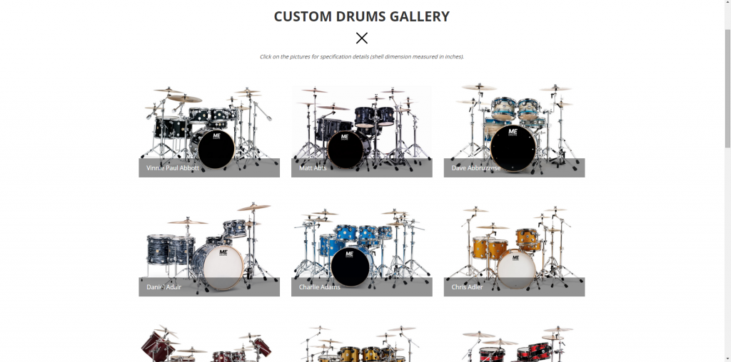 ME Custom Drums gallery.